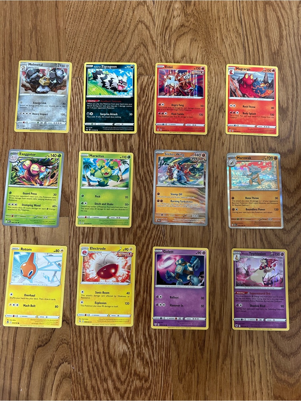 Pokémon Assorted Cards